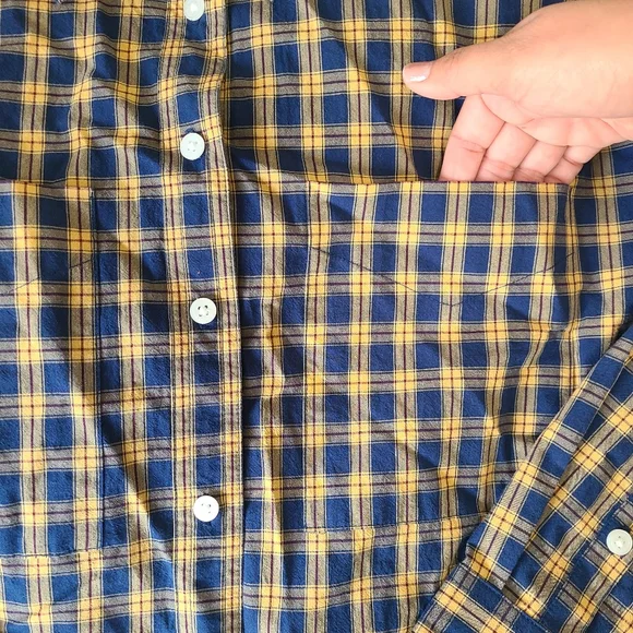 Madewell "The Signature Poplin Crop" Shirt size S - Picture 2 of 7